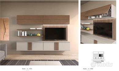 Pareti attrezzate componibili