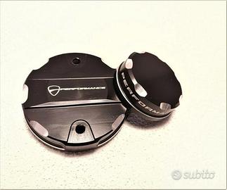 Cover per serbatoi fluidi freno e frizione. Ducati