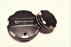 Cover per serbatoi fluidi freno e frizione. Ducati