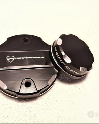 Cover per serbatoi fluidi freno e frizione. Ducati