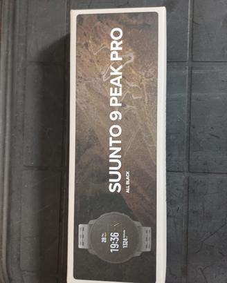 Suunto 9peak Pro All Black.