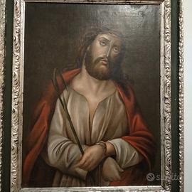 Cristo con corona di spine 100 x 80 circa