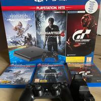 playstation 4 slim 1tb + 3 videogiochi