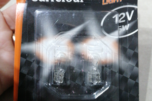 2 Lampadine auto 12 V 5w