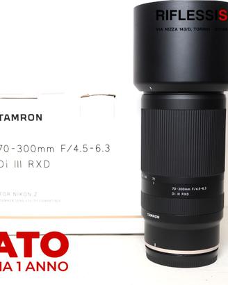 USATO TAMRON 70-300MM F/4.5-6.3 Di III (NIKON Z)
