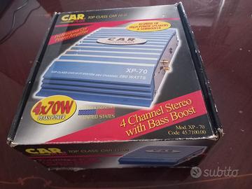 Amplificatore audio 4 canali