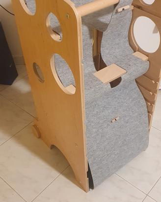 Torre di apprendimento multiuso Montessori 