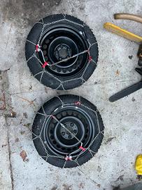 Ruote invernali catenate Mercedes 16”