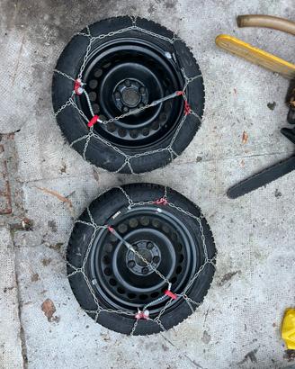 Ruote invernali catenate Mercedes 16”