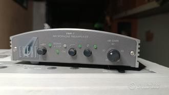 Preamplificatore microfono xlr phantom  			
