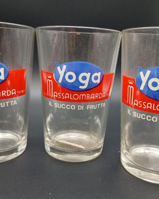 6 Bicchieri Vintage Yoga Massalombarda - Anni60\70