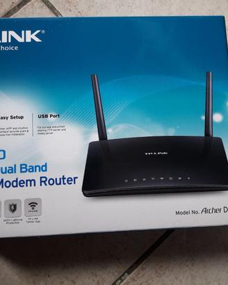 Tp-link archer d50 modem router adsl2+ wireless