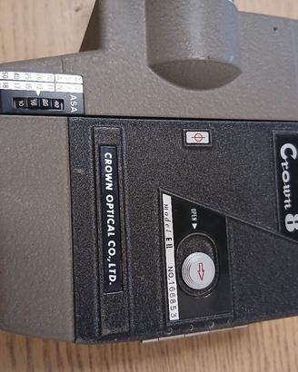 vecchia videocamera crown 8