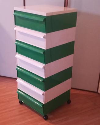 Kartell Cassettiera Anni '70 Design Simon Fussell