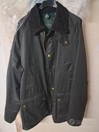 Giacca Doppelgänger Stile Cerata Verde - Tg. S
