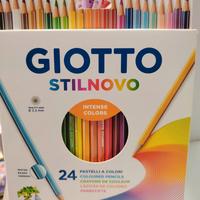 PASTELLI GIOTTO STILNOVO DA 24 PEZZI - 10 PEZZI