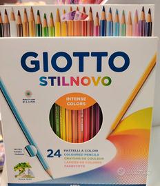 PASTELLI GIOTTO STILNOVO DA 24 PEZZI - 10 PEZZI
