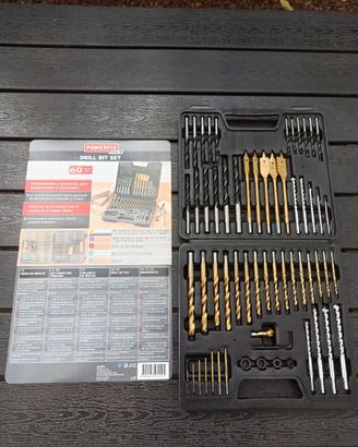 Set punte trapano "Powerfix Drill Set" (60 pezzi)