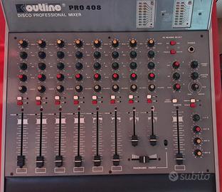 MIXER DJ OUTLINE PRO 408 MK 2