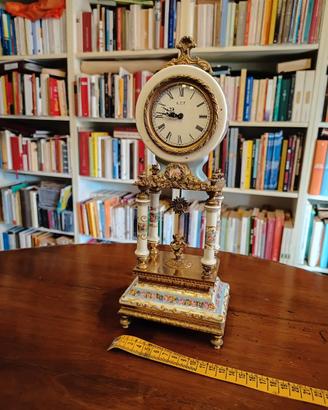 Orologio in ottone e ceramica di ACF