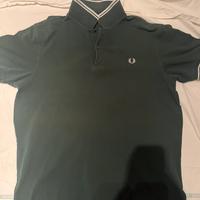 Polo Fred Perry Verde Taglia L