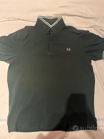 Polo Fred Perry Verde Taglia L