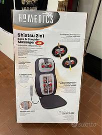 Homemedics shiatsu 2in1 massaggiatore con caldo