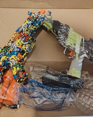 Pistole Gel Ball Blaster MP5 + M416 con accessori