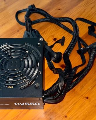 Alimentatore Corsair 550 watt 80 Plus Bronze