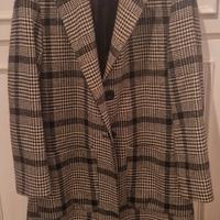Cappotto Sandro Ferrone Principe di Galles tg.44 