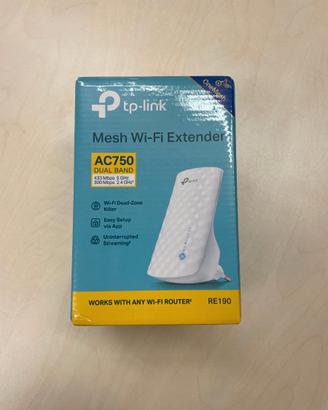 TP-Link RE190 Mesh Wi-Fi Extender AC750 Dual Band