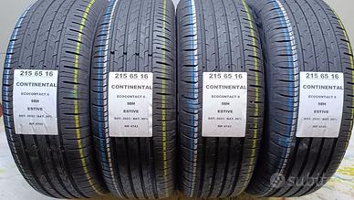 4 GOMME 215 65 16 CONTINENTAL RIF4743