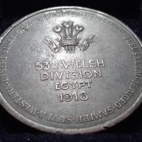 Medaglia Inglese Galles UK WW1 Egitto 1918