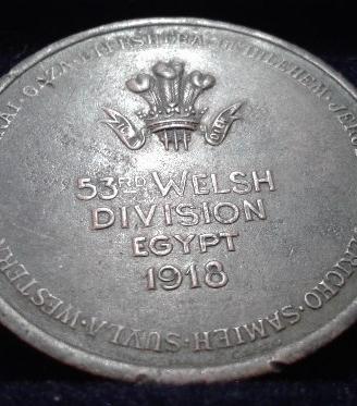 Medaglia Inglese Galles UK WW1 Egitto 1918