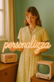 Neon personalizzato con loghi, frasi o nomi