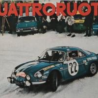 N. 11 RIVISTE QUATTRORUOTE ANNO 1971