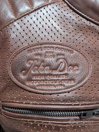 giacca da moto in pelle John Doe Storm - taglia L