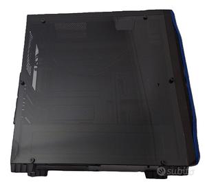 Case da Gaming Myka ATX,  pannello in acrilico.