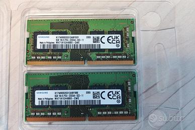 RAM 16 GB (2x8GB) DDR4-3200 M471A1G44BB0-CWE