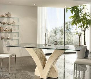 tavolo pietra fossile stone 