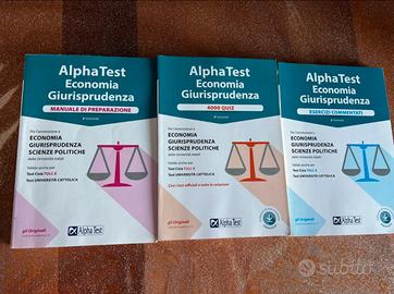 Alpha Test Economia, Giurisprudenza, Scienze Polit