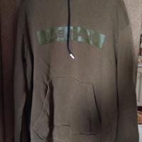 FELPA DONNA DI COTONE CON CAPPUCCIO BRAND GAS