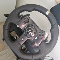 volante logitech G920 + supporto per xbox serie x 