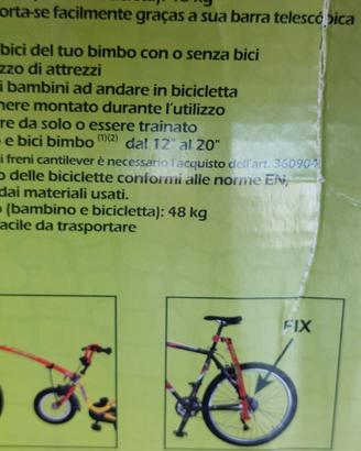 Gancio traino per bicicletta 