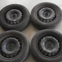 gomme e cerchi  R14 Citroen C1, Peugeot 106, Aygo