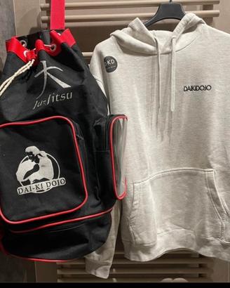 Zaino e felpa Daikidojo