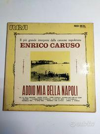 Vinile 33 Enrico Caruso Addio mia bella Napoli Musica e Film In