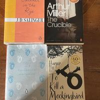 Quattro libri letteratura classici in inglese