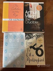 Quattro libri letteratura classici in inglese