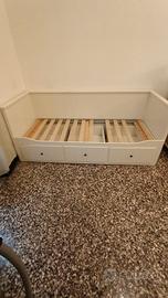 Divano letto HEMNES Ikea 3 cassetti